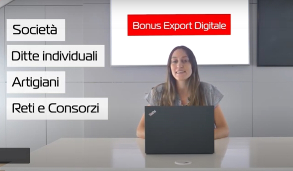 Bonus export digitale